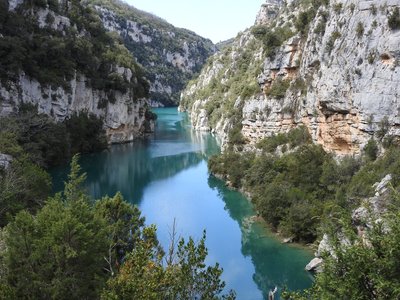 Les basses gorges du Verdon