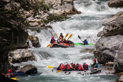 Le passage mythique de la triple chute