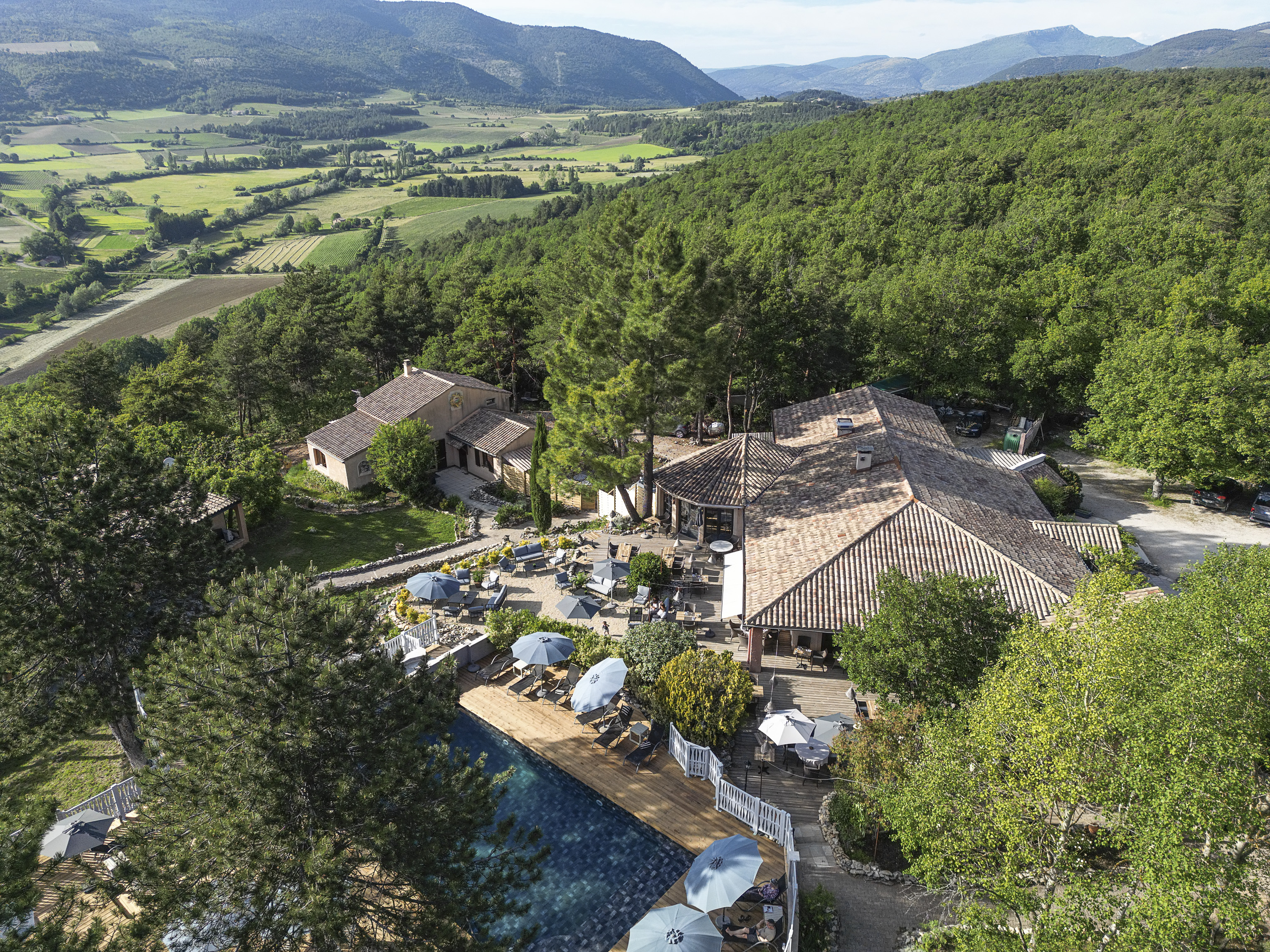 Domaine du Val de Sault situé en pleine nature