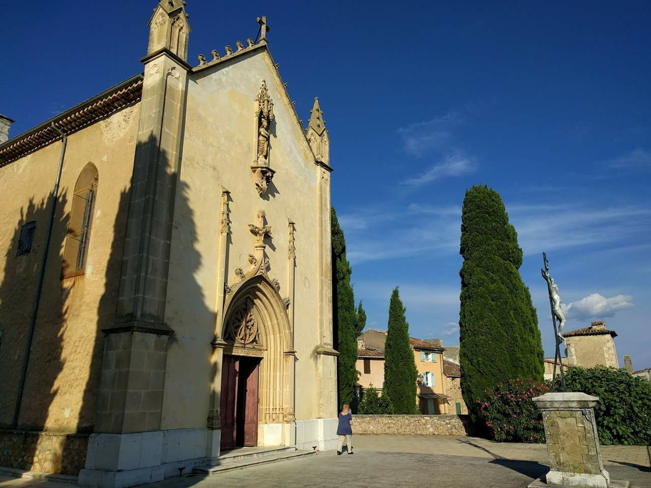 Vue depuis la terrasse de la Chapelle