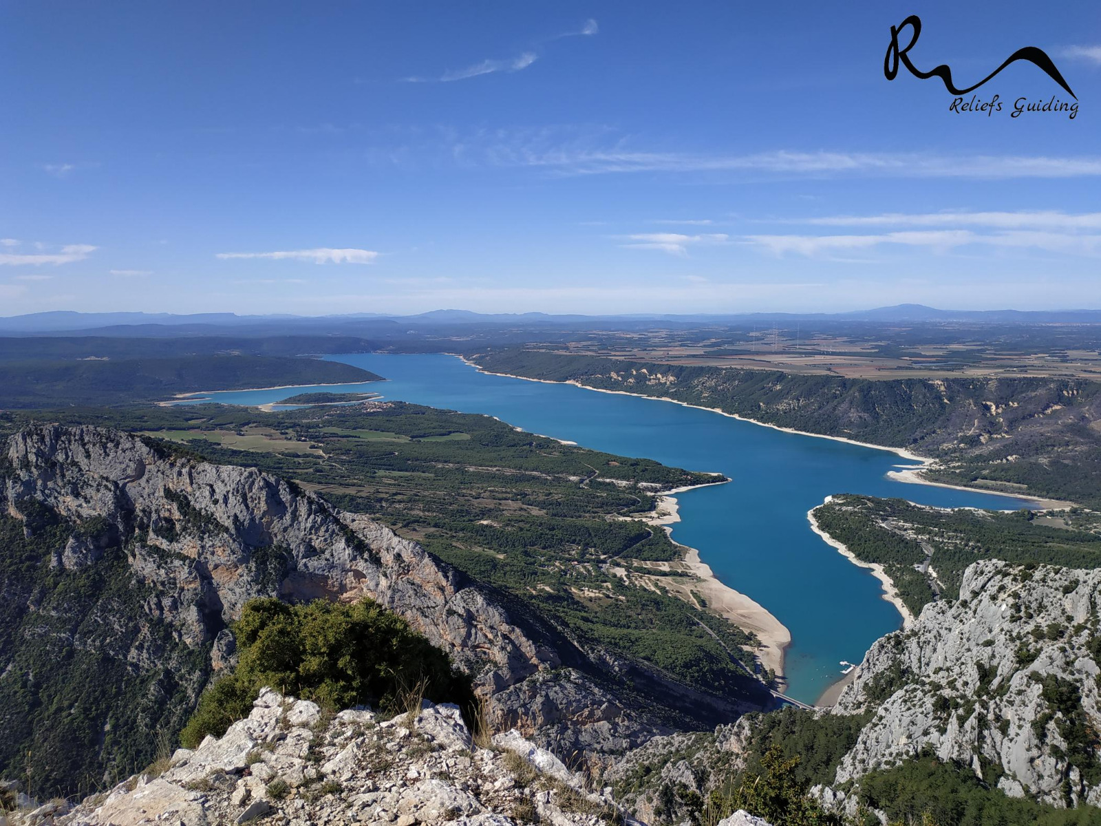 Tour du lac de Sainte-Croix