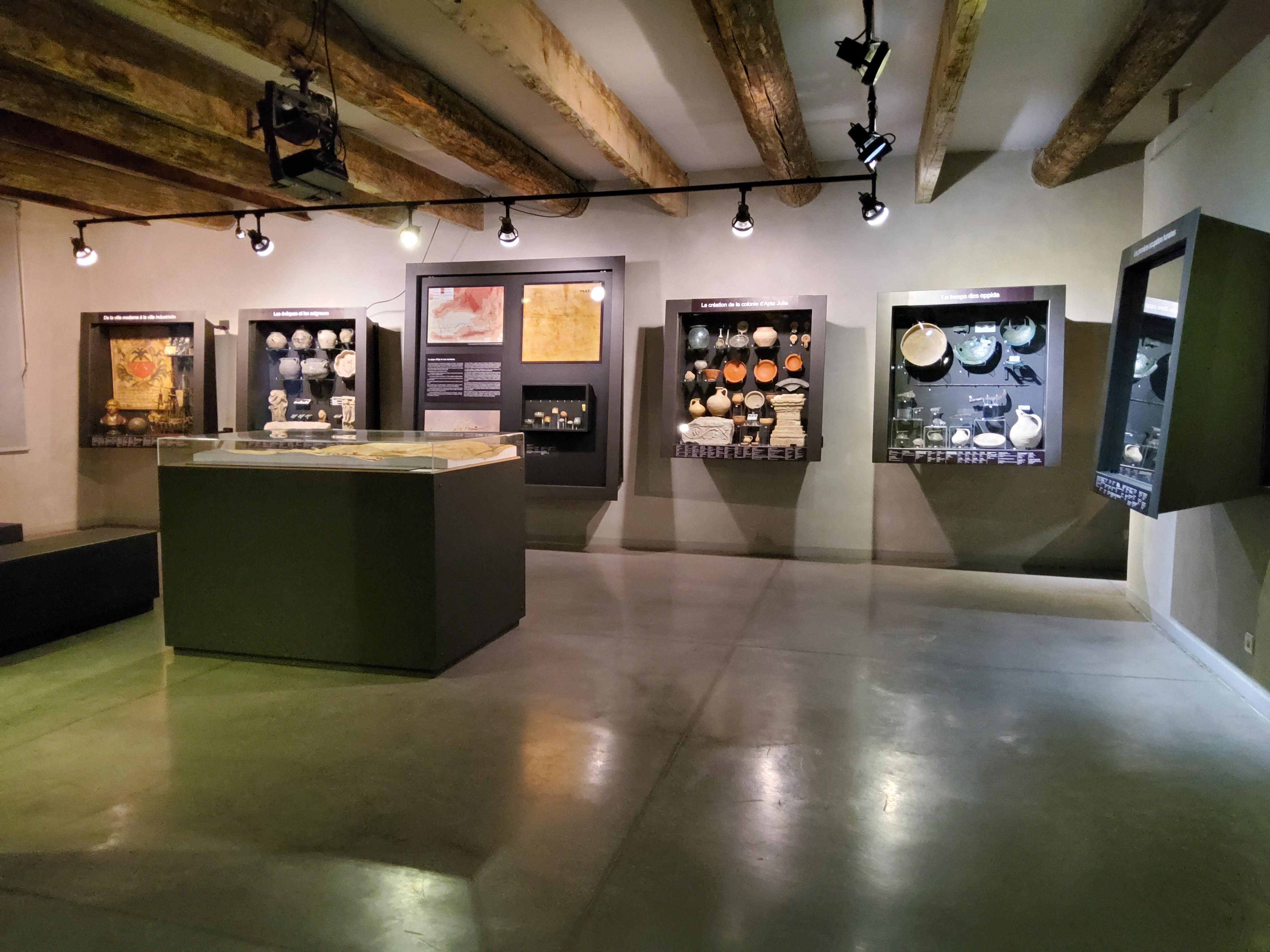 Salle d'introduction du Musée