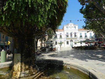 Fontaine moussue