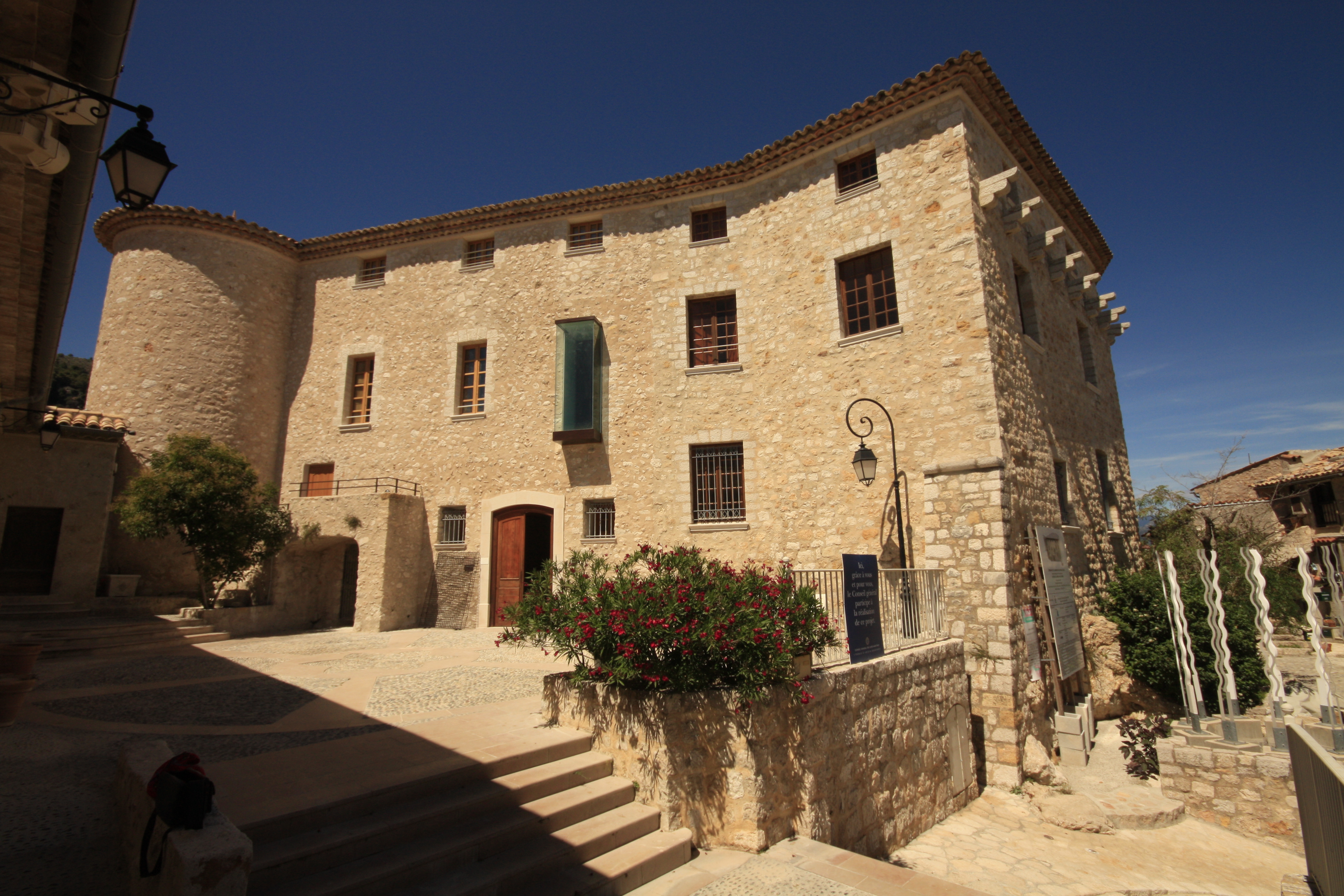 Façade sud du château