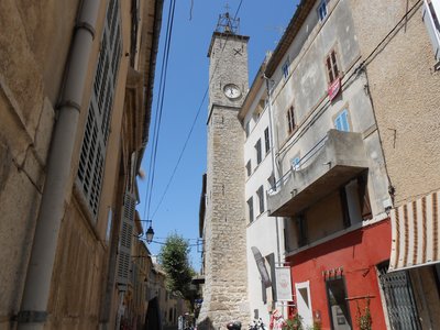 côté Tour de l'Horloge