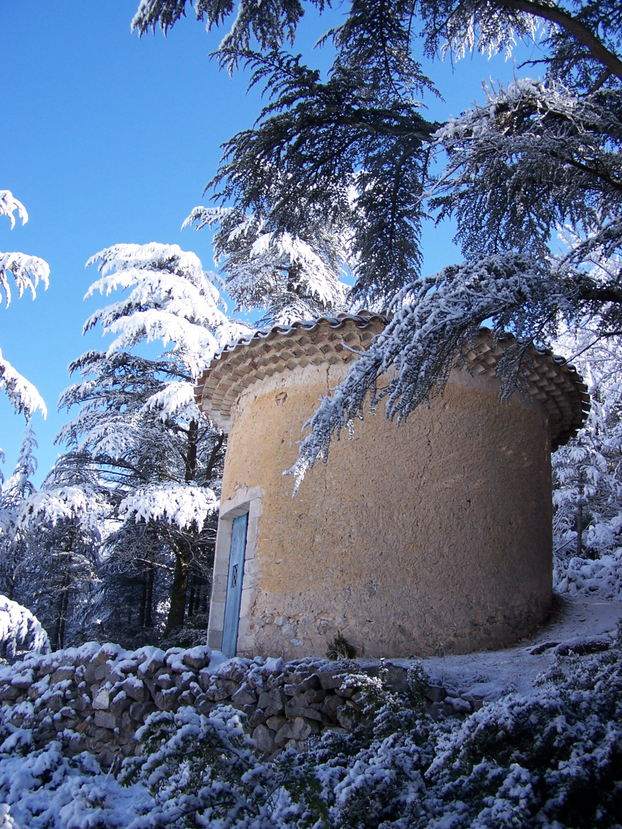 Chapelle St Roch sous la neige