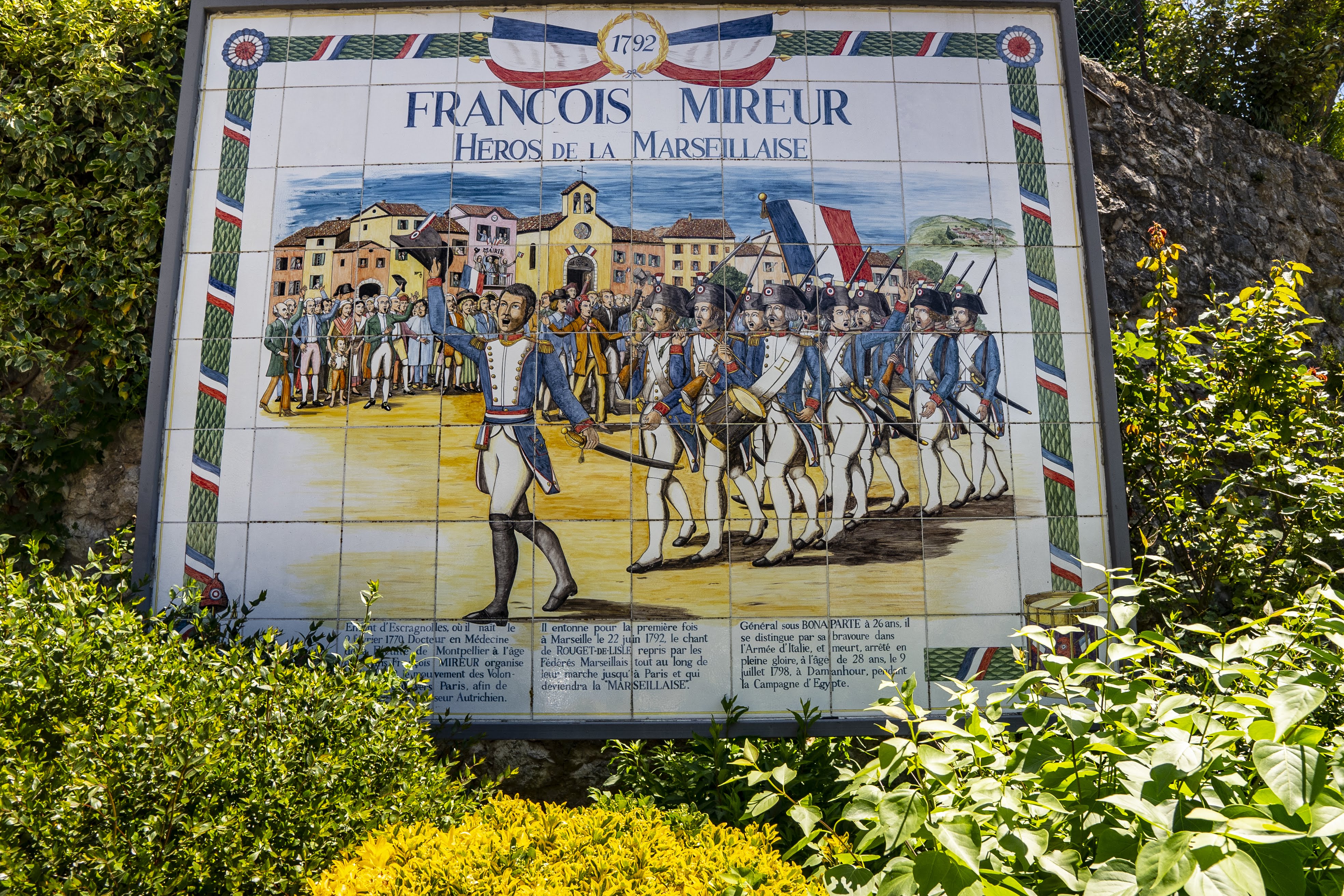 Fresque François Mireur