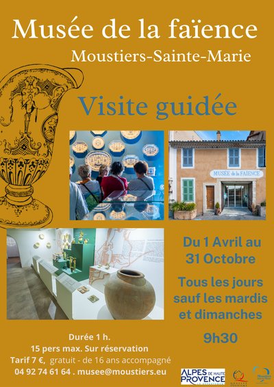Visites guidées du Musée de la Faïence_Moustiers-Sainte-Marie