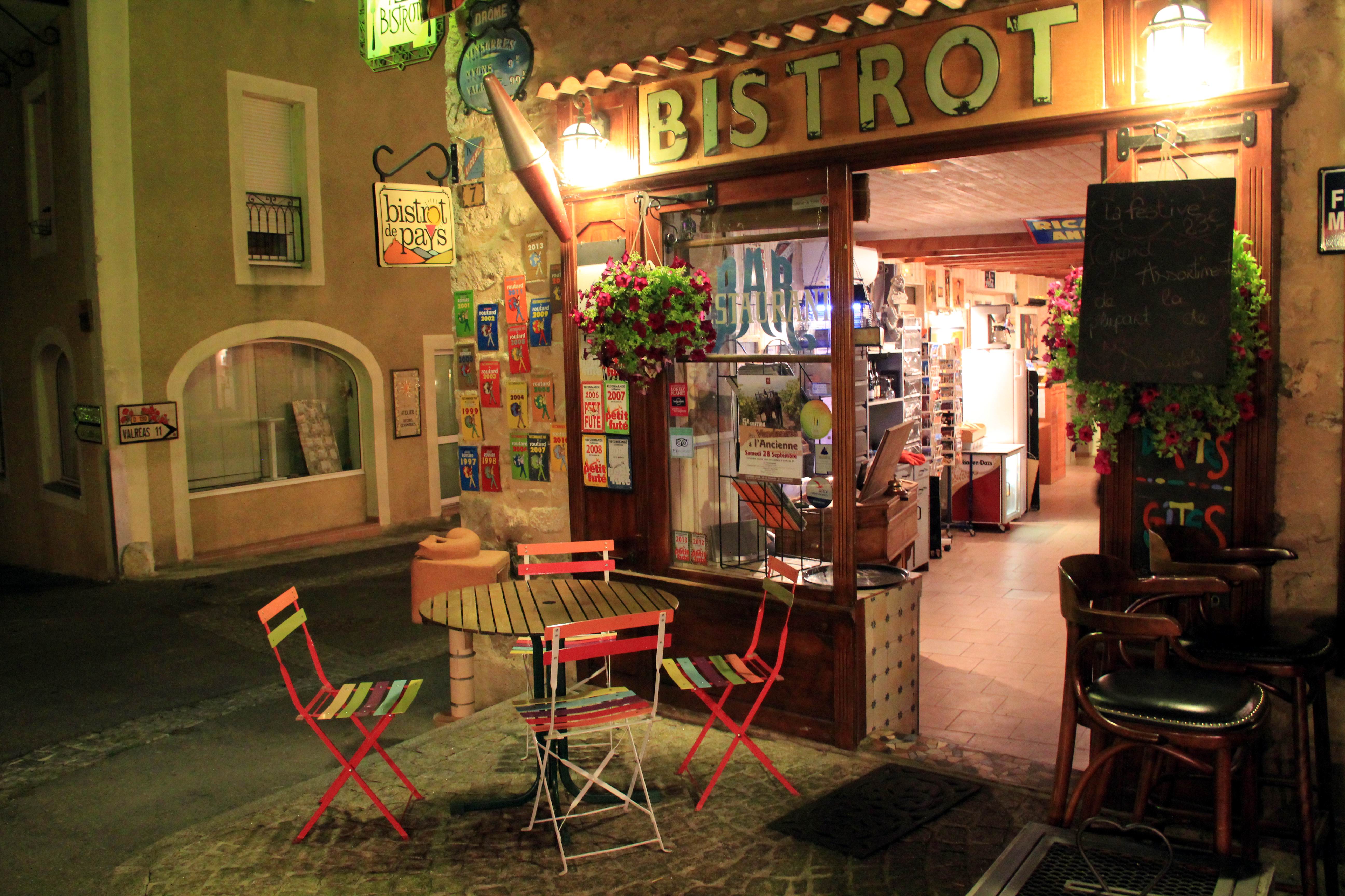 La nocturne du bistrot