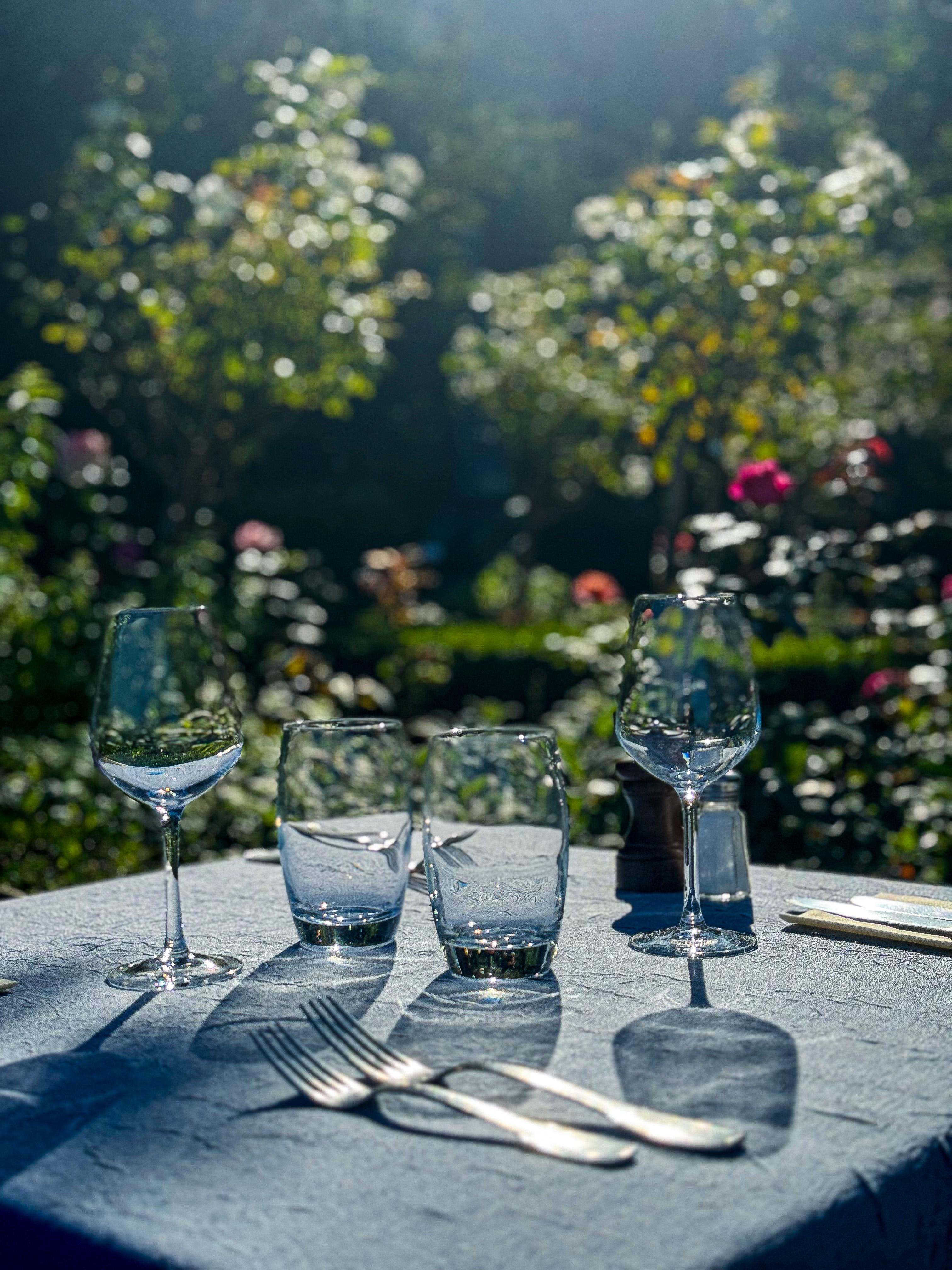 Les terasses du restaurant La Fontaine