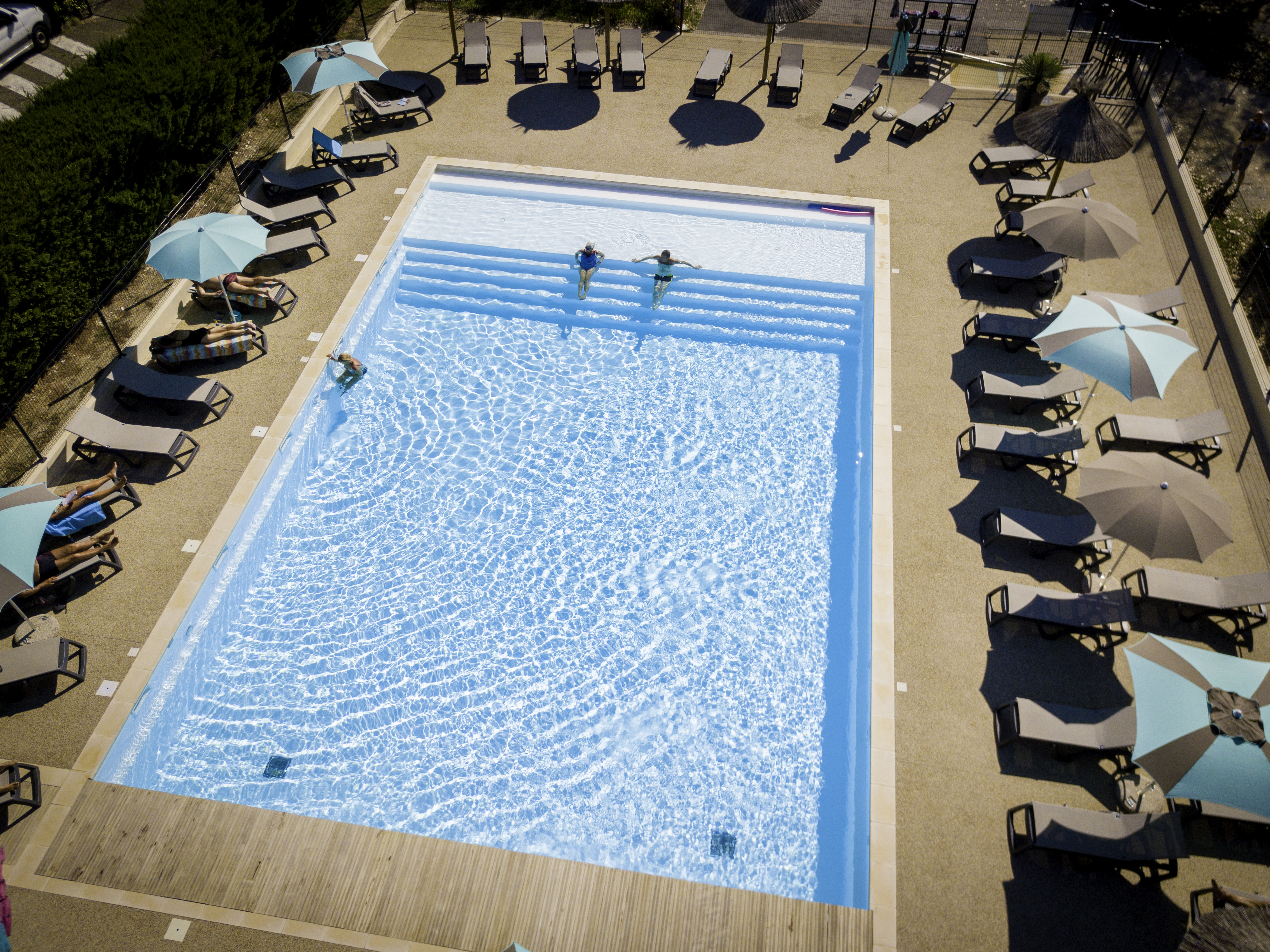 Camping Le Brégoux - piscine