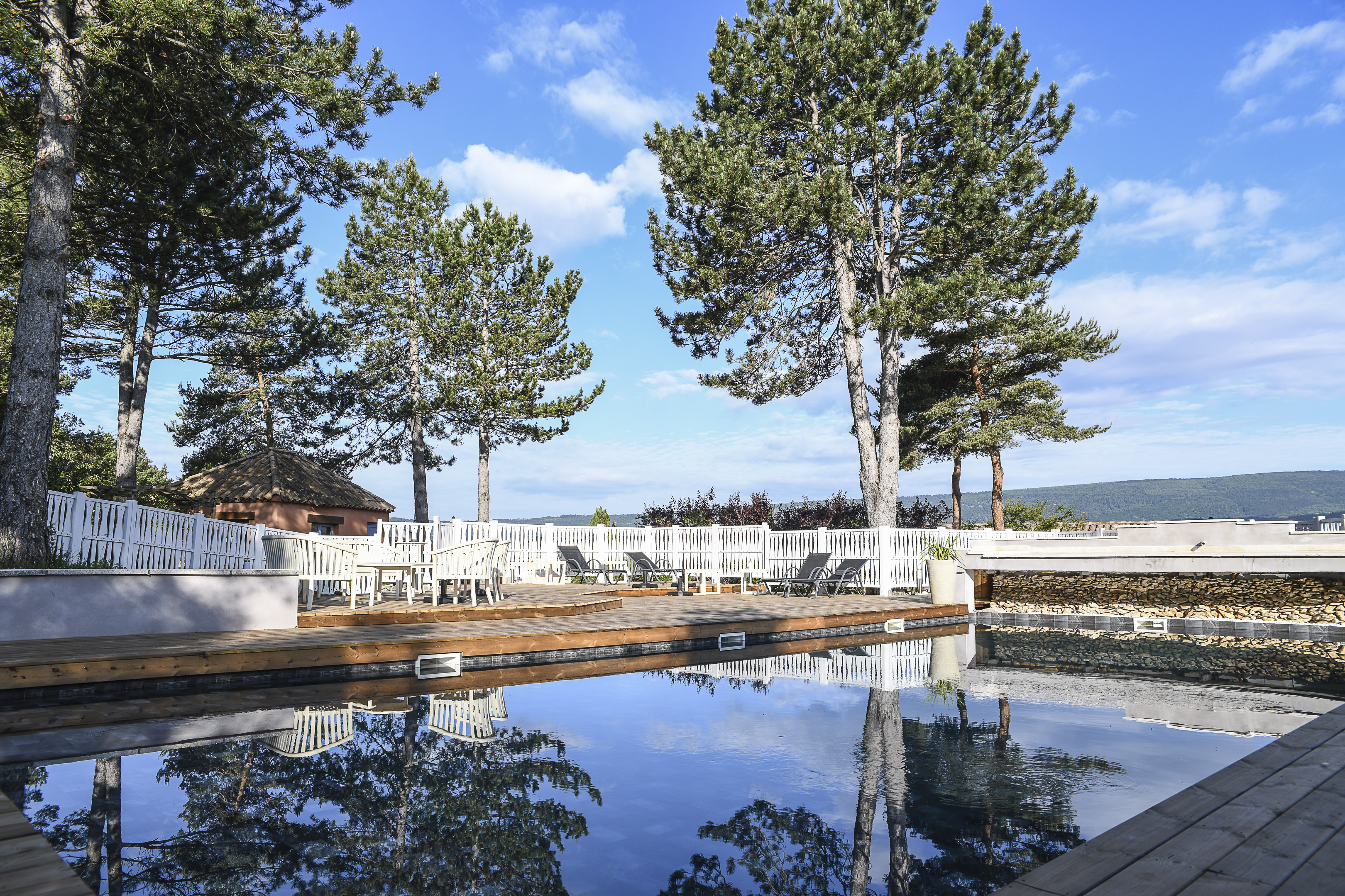 Domaine du Val de Sault piscine chauffée