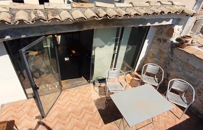Terrasse - Le Ciste - Gîtes de France Saint-Jeannet