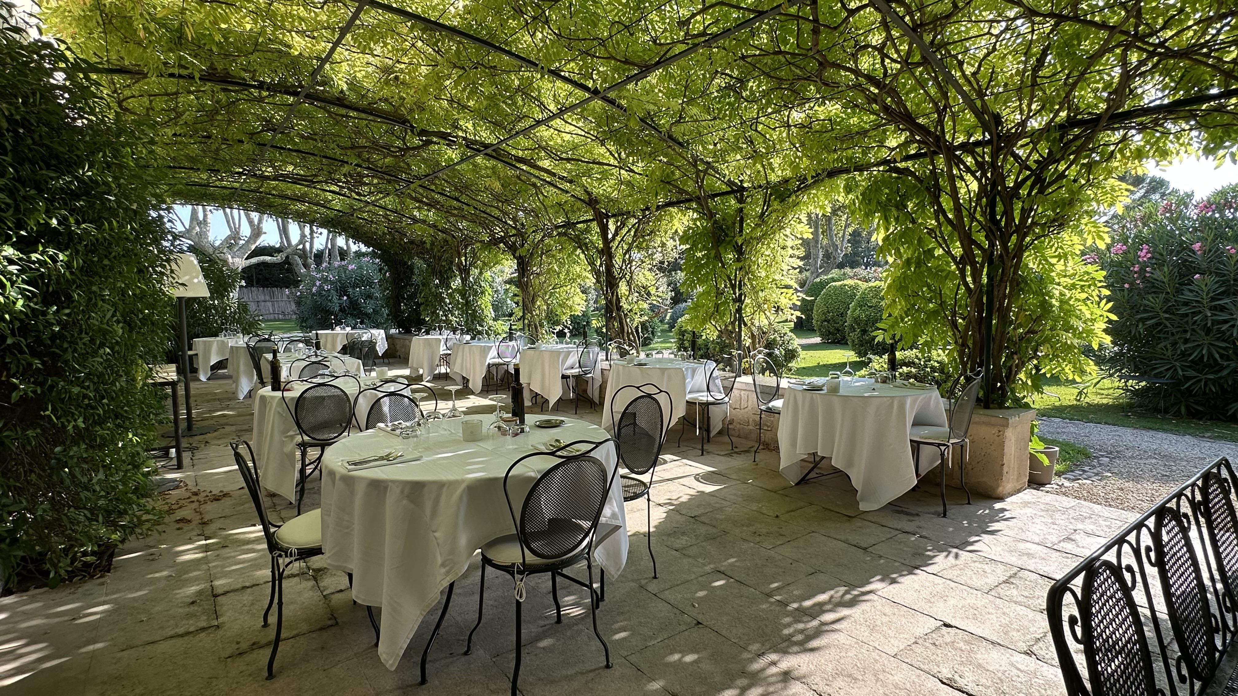 La terrasse du restaurant