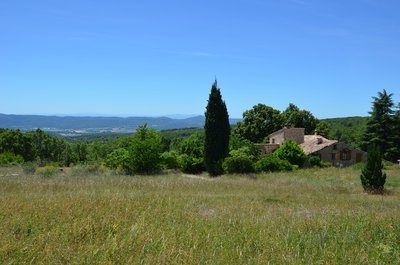 La vue en arrivant