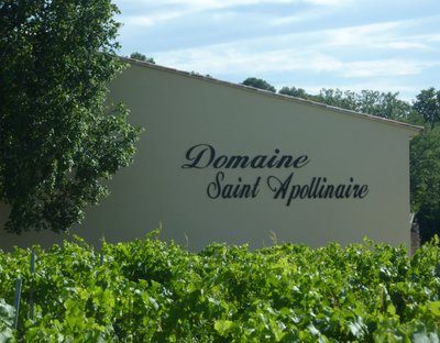 Domaine Saint Apollinaire_Puyméras