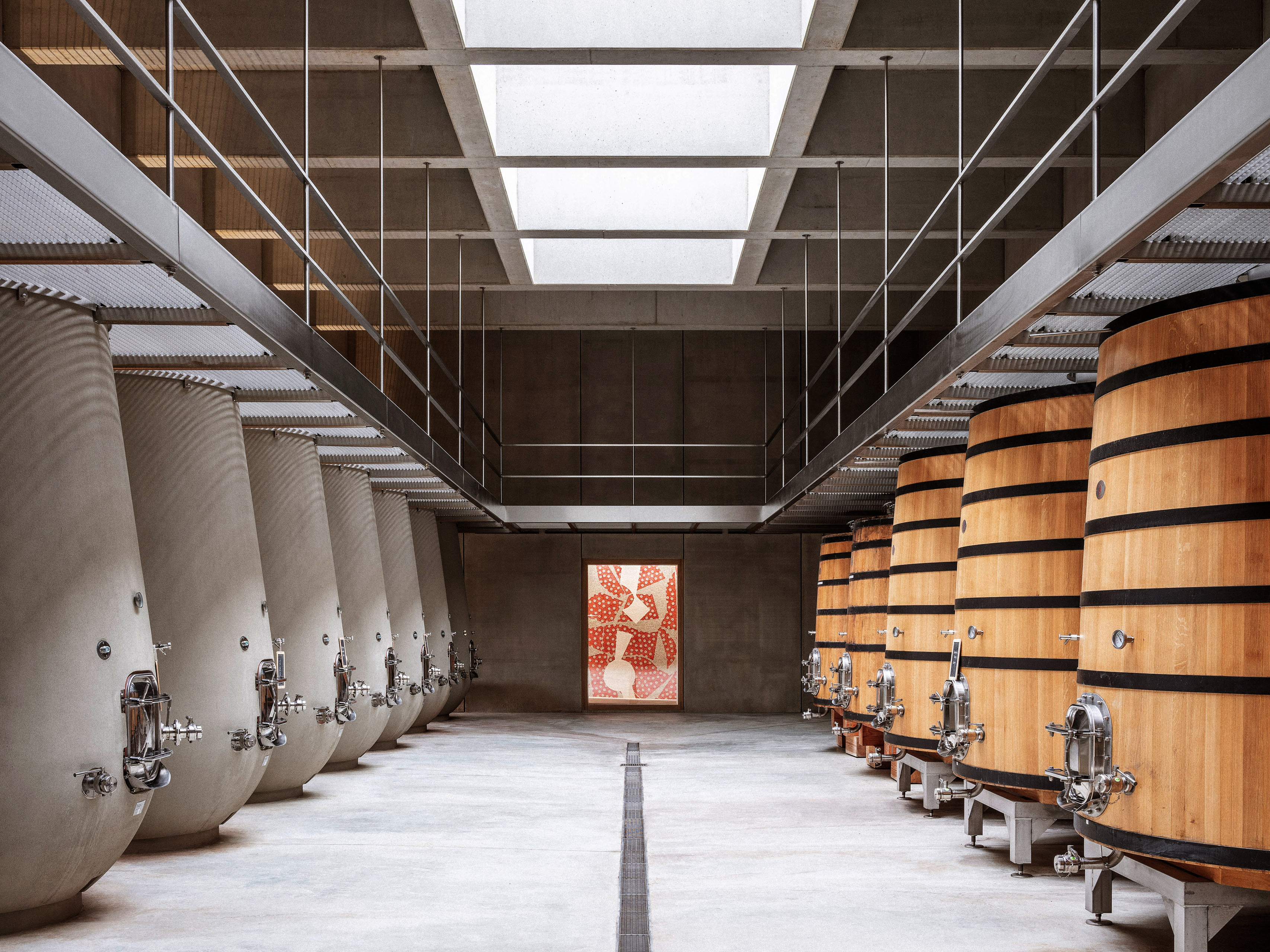 Salle cuves