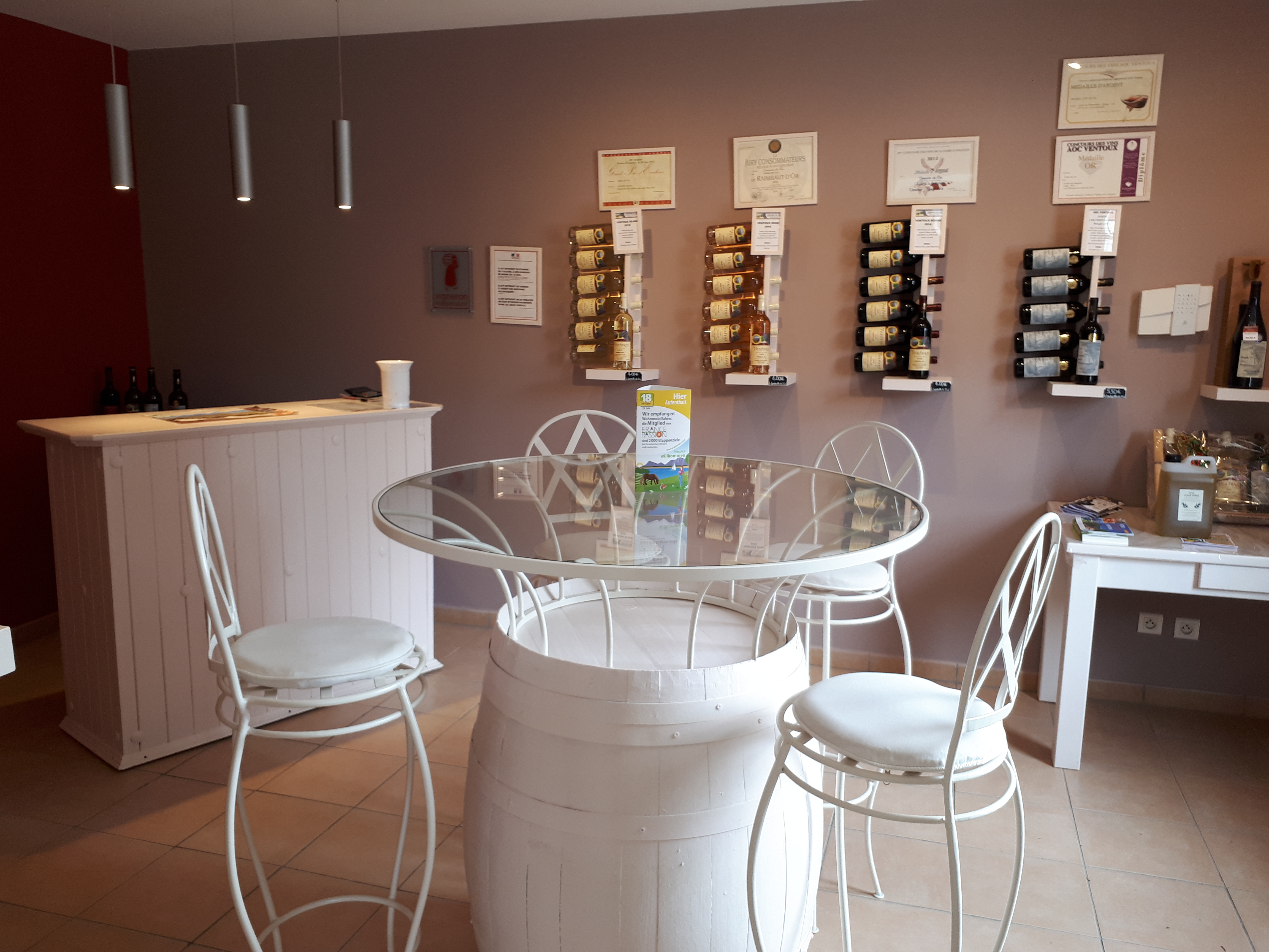 espace de dégustation