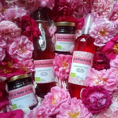 Produits à la rose