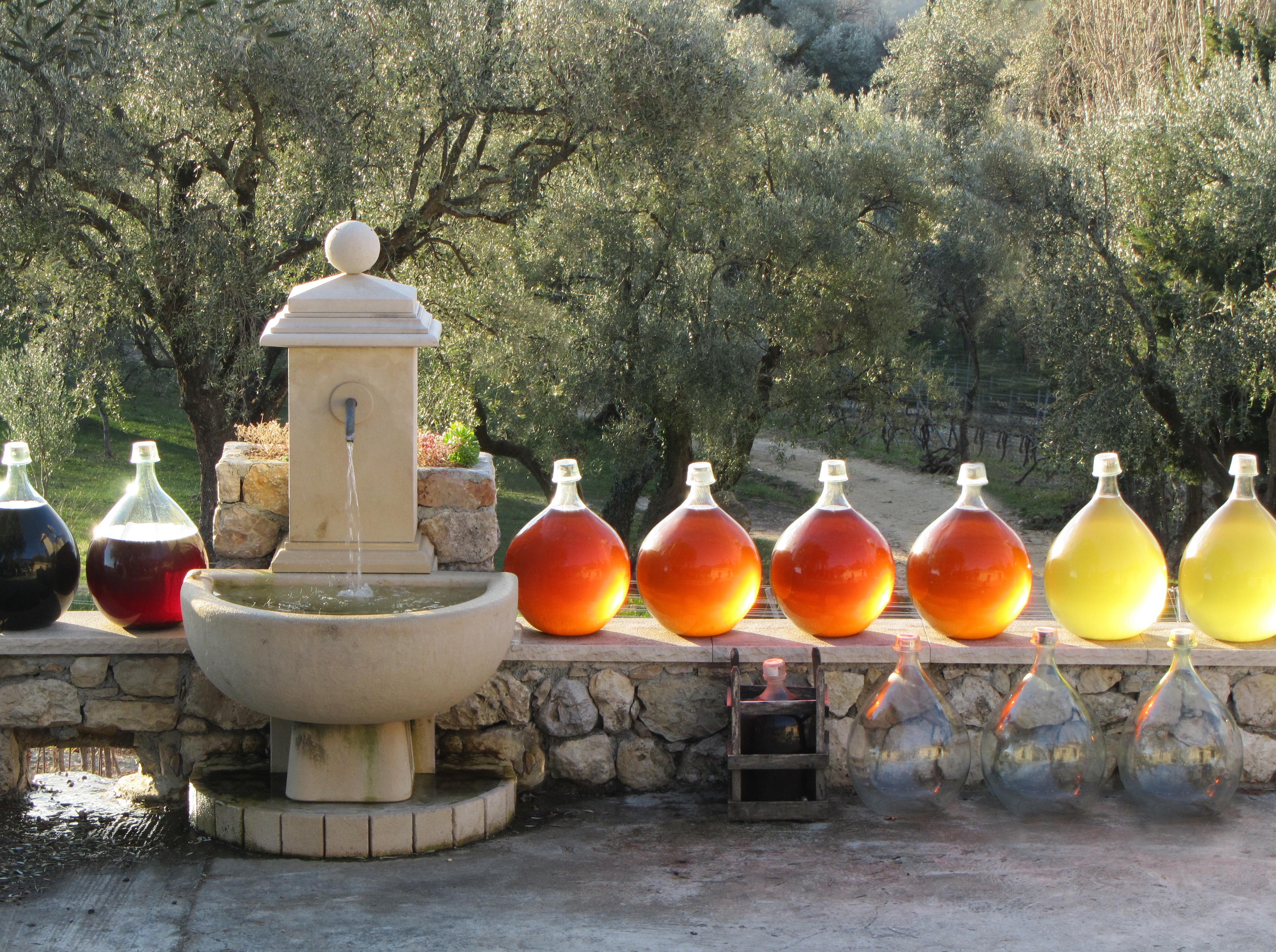 L'accueil à la fontaine rafraichissante