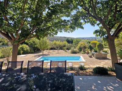 jardin avec Piscine