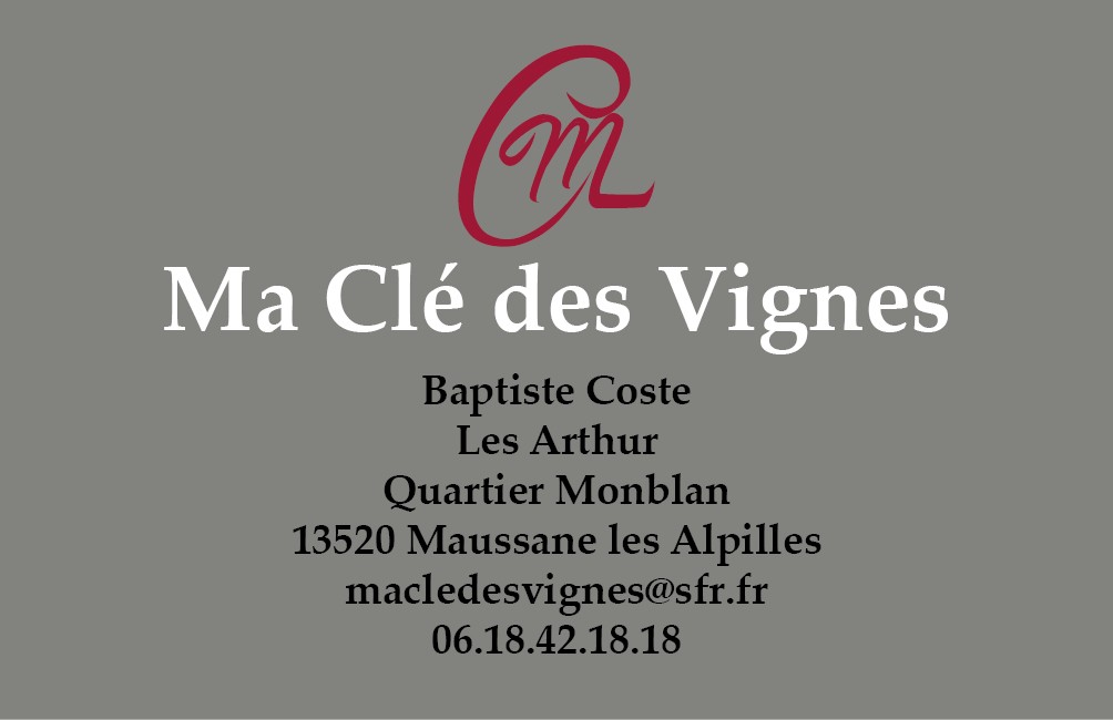 Ma Clé des Vignes_Maussane-les-Alpilles