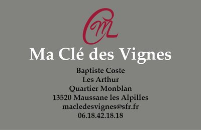 Ma Clé des Vignes_Maussane-les-Alpilles