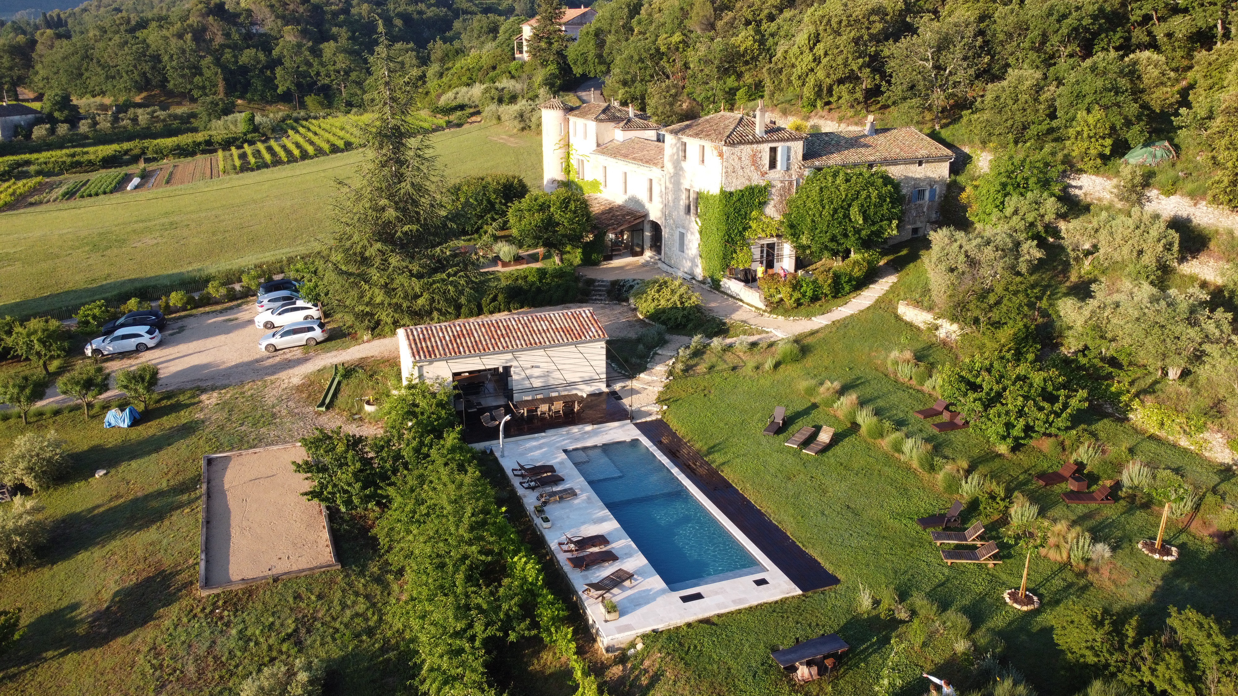 ERMITAGE VUE AÉRIENNE