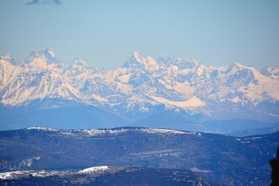 Alpes enneigées