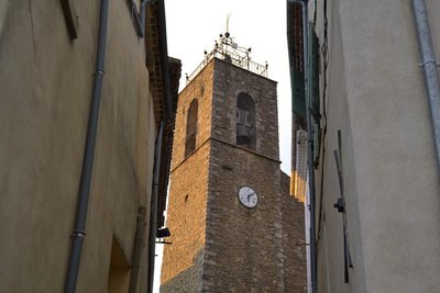 Le clocher de l'église