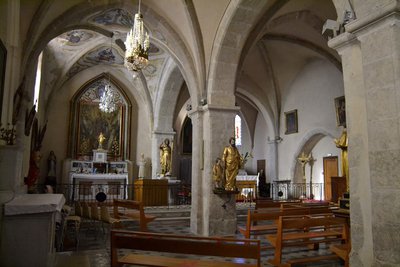 L'intérieur de l'église