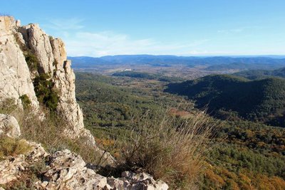 Panorama depuis la barre de Cuers