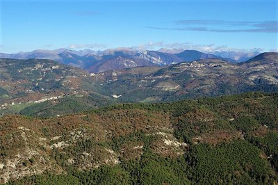 Vue de la crête
