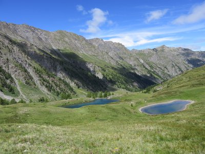 Les deux lacs de Ségure