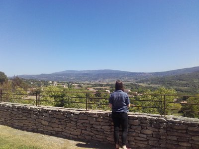 Vue sur le Grand Luberon