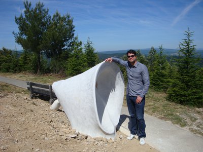 Sculpture sensorielle en chemin