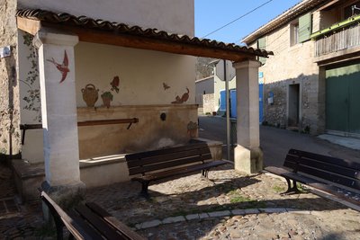 Lavoir à mosaïque de Beaumont-de-Pertuis
