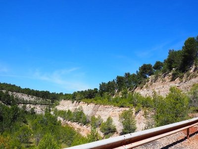 Vue sur la mine des Canonnettes
