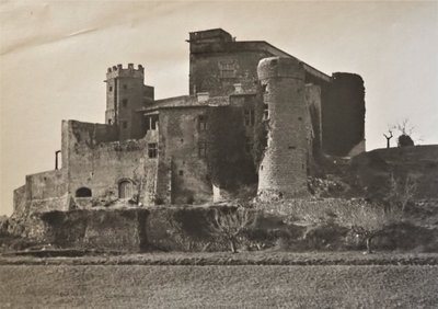 Château de Lourmarin au début du XXe s.