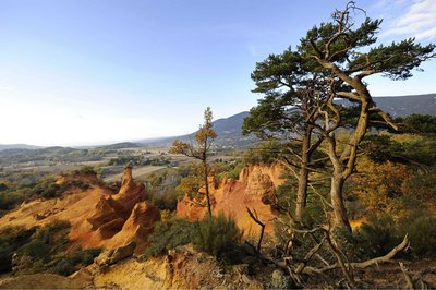 Colorado Provençal et ses cheminées des fées