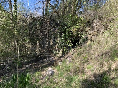 Ruines de l'ancien moulin