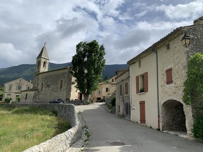 Entrée du village de Savoillan