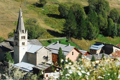 L'église Saint-Pierre et Saint-Paul d'Abriès