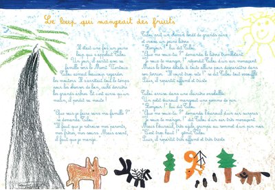 Conte illustrés par les petits de Bédoin et écrit par les grand de Mazan