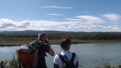 La Durance depuis la colline de La Garrigue