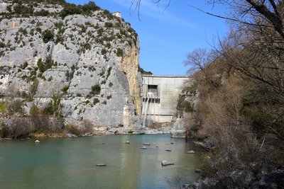 Le barrage de Quinson