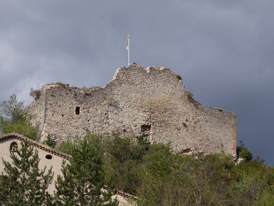 Vestiges du château de Reilhanette