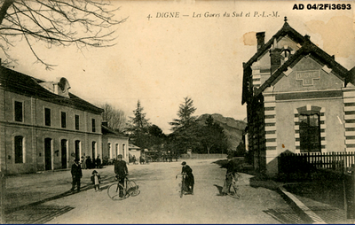 La gare de Digne