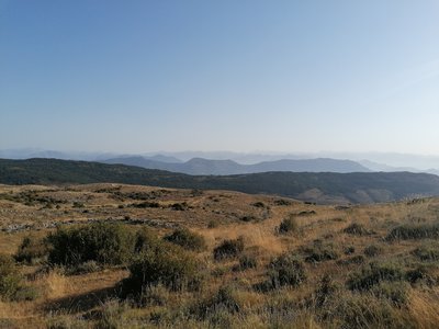 Vue sur le Mercantour