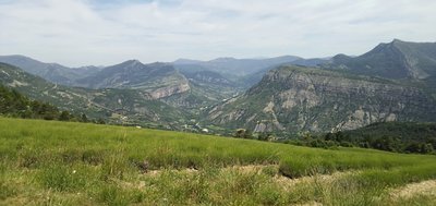 Vue depuis le Col de Soubeyrand, Bellecombe-Tarendol